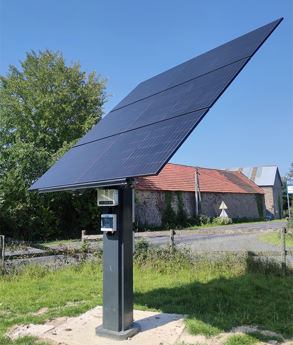 Tracker solaire particulier